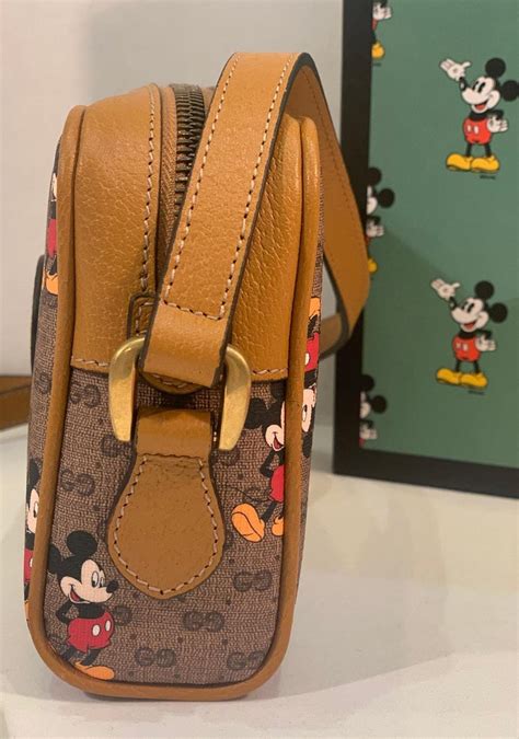 gucci mickey mouse messenger bag|gucci mickey mouse bag collection.